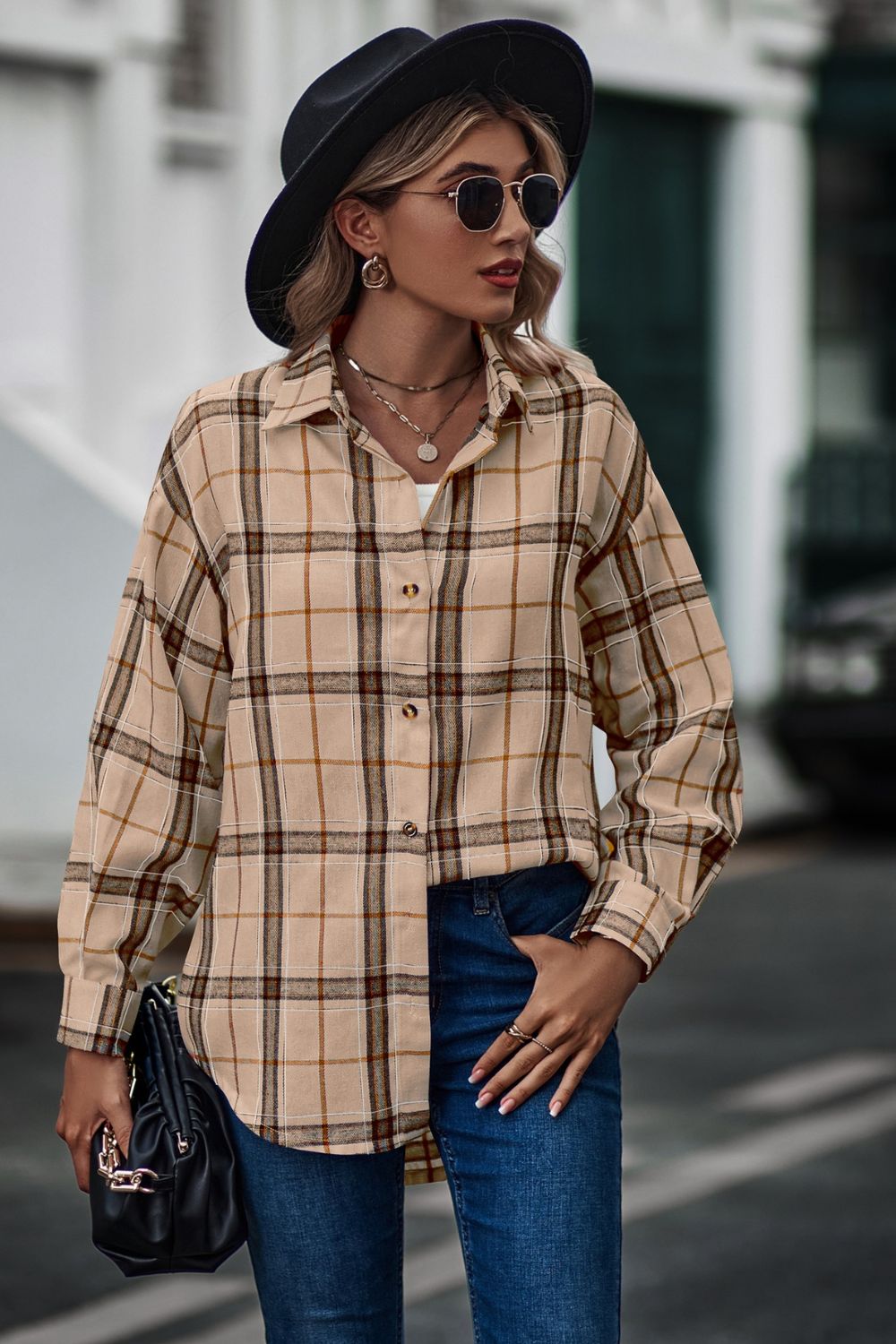 Plaid Long Sleeve Shirt